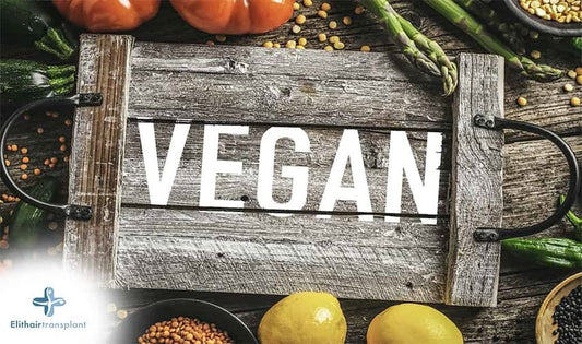 Haarausfall bei veganen Ernährung