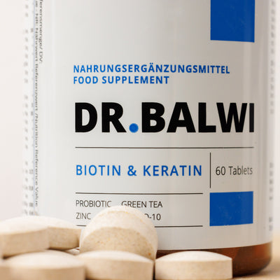 Dr. Balwi Cure Biotine & Kératine - 60 comprimés