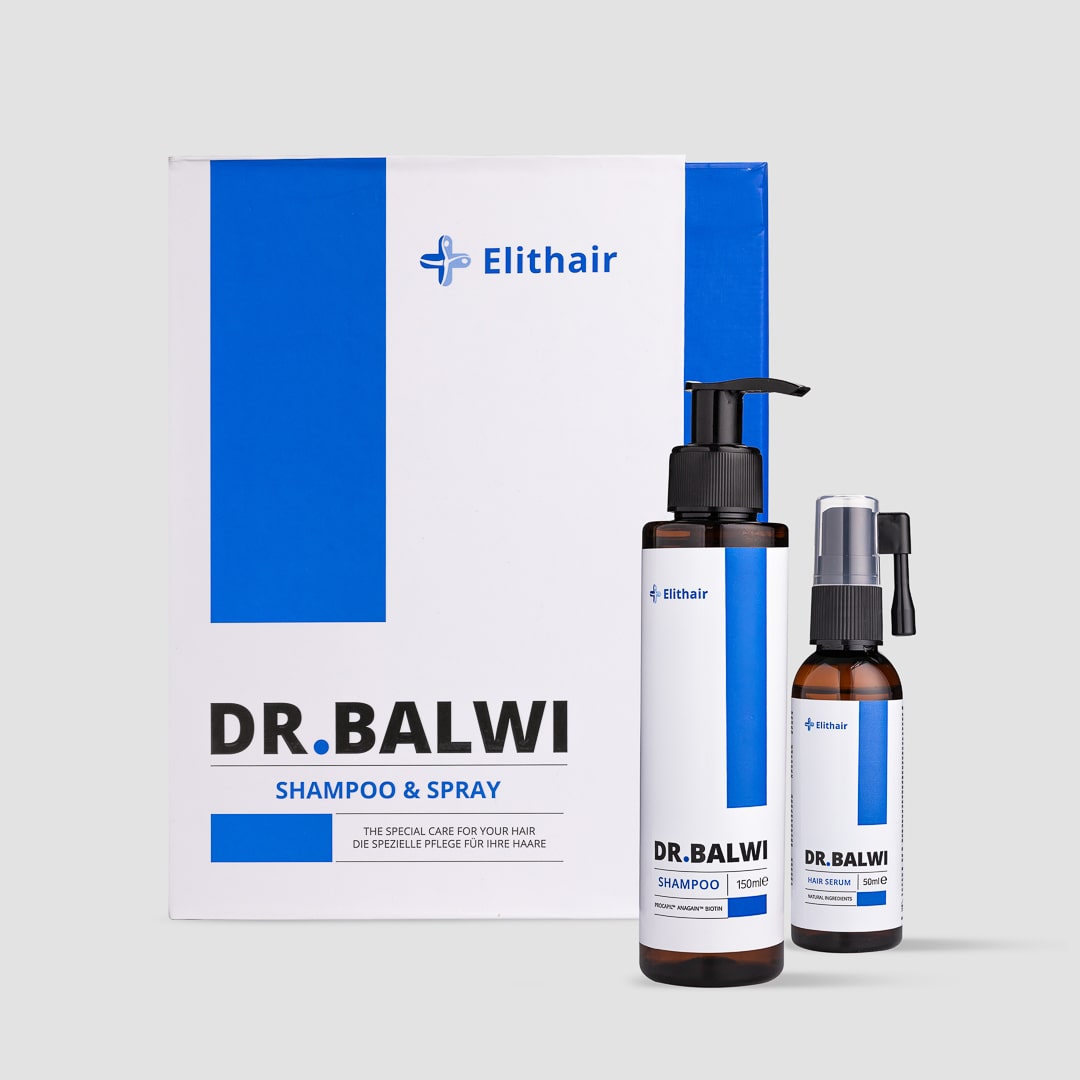 Kit shampoo e siero del Dr. Balwi